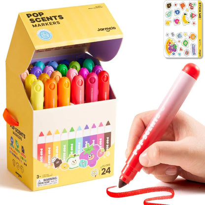 Jar Melo Pop Scents Markers - Jaiman Toys