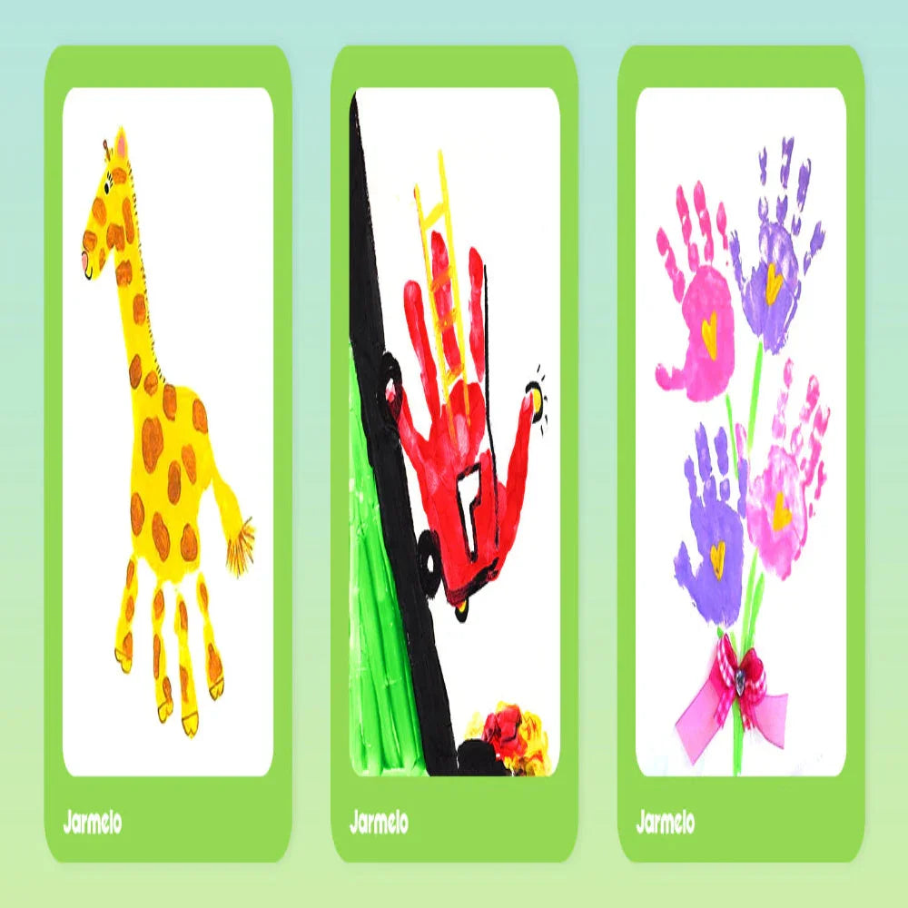 Jar Melo Scented Finger Paint-8 colors - Jaiman Toys