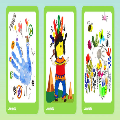 Jar Melo Scented Finger Paint-8 colors - Jaiman Toys