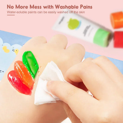 Jar Melo Scented Finger Paint-8 colors - Jaiman Toys