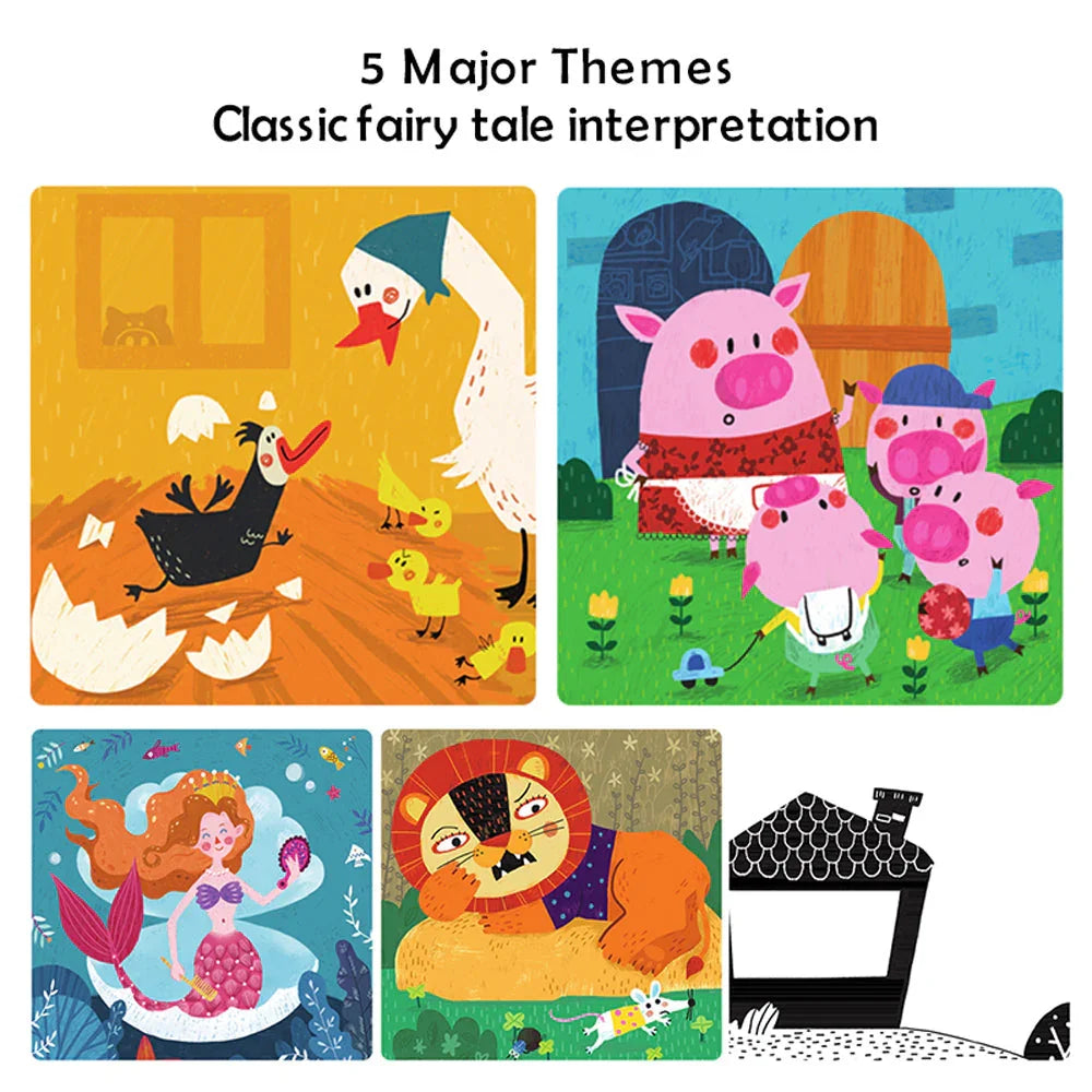 Jar Melo Shadow Theater-Fairy Tale - Jaiman Toys