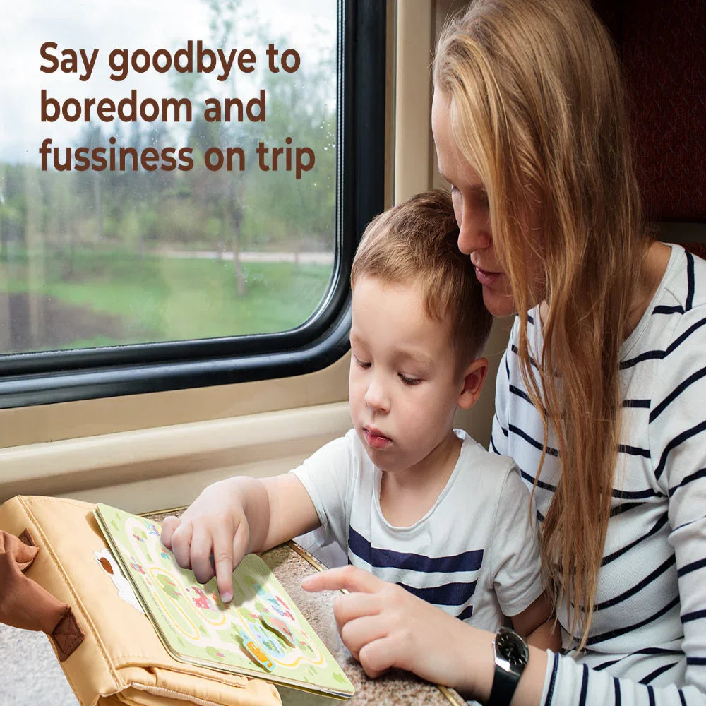 Jar Melo Travel Mate Activity Bag-Purring Kitten - Jaiman Toys