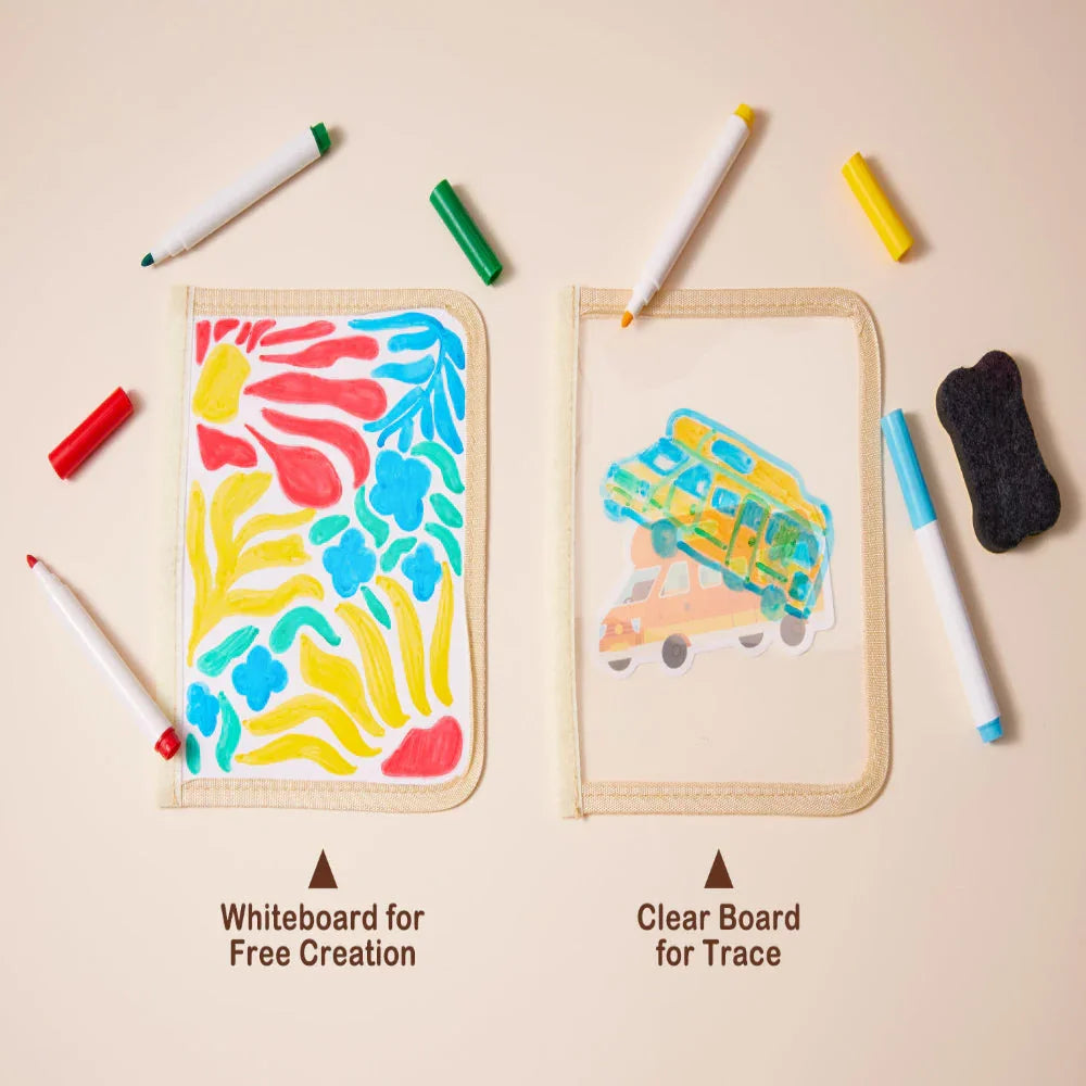 Jar Melo Travel Mate Activity Bag-Purring Kitten - Jaiman Toys