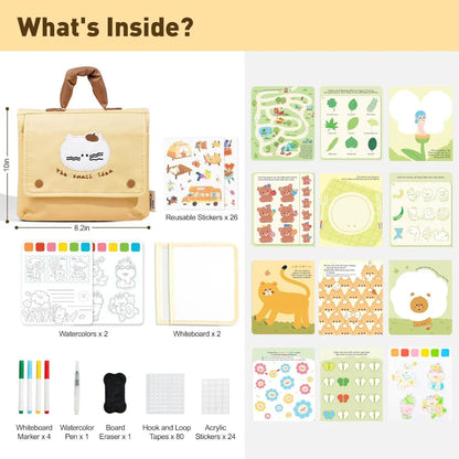 Jar Melo Travel Mate Activity Bag-Purring Kitten - Jaiman Toys