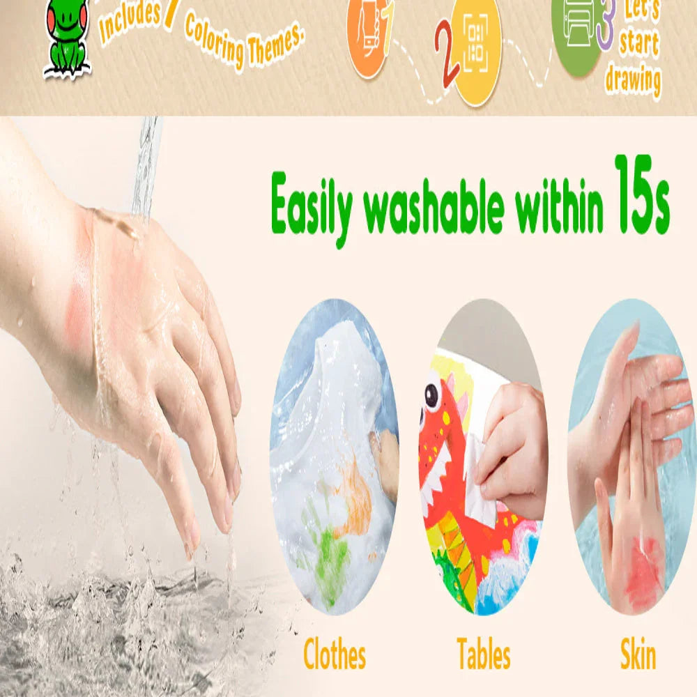 Jar Melo Ultra Silky Washable Crayons - Jaiman Toys