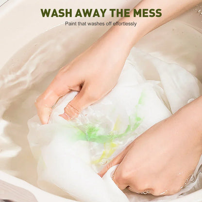 Jar Melo Vegetable Powder Paints- 6 Colors - Jaiman Toys