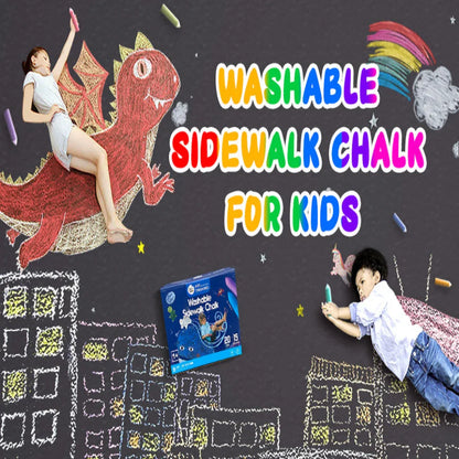 Jar Melo Washable Chalks Set of 15 Colors - Jaiman Toys