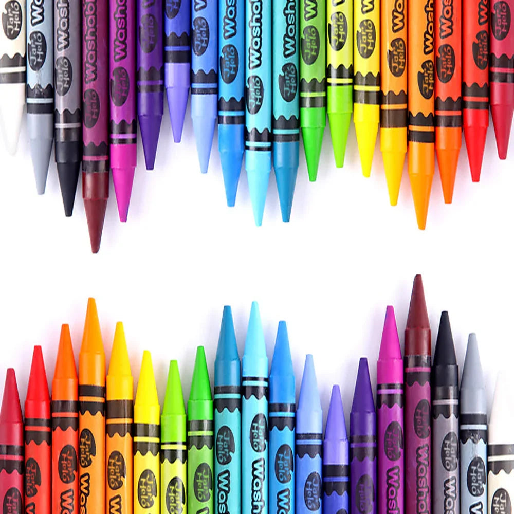 Jar Melo Washable Crayons -24 Colors - Jaiman Toys