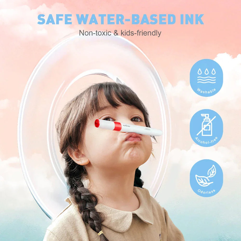 Jar Melo Washable Dual Tip Markers - Jaiman Toys