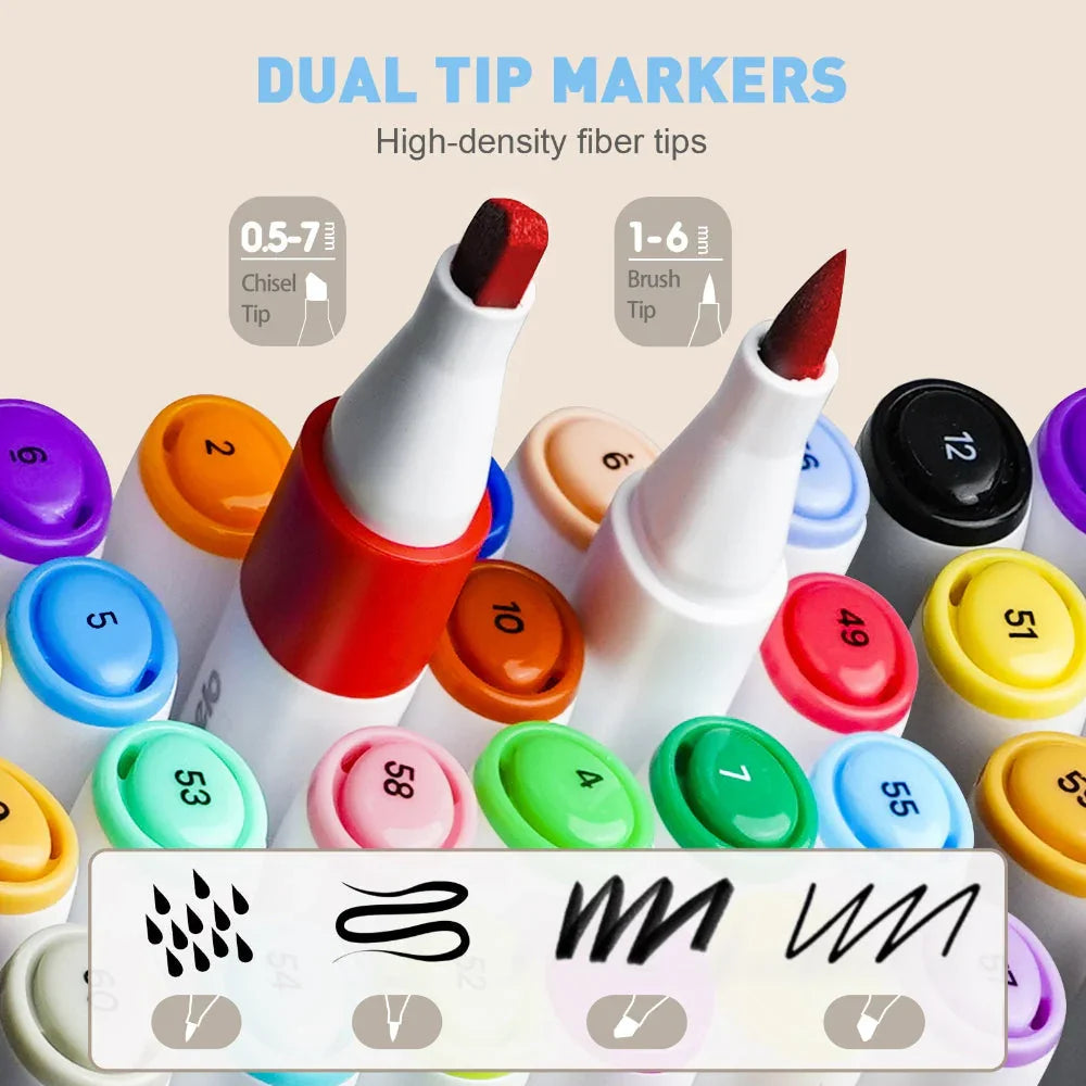 Jar Melo Washable Dual Tip Markers - Jaiman Toys