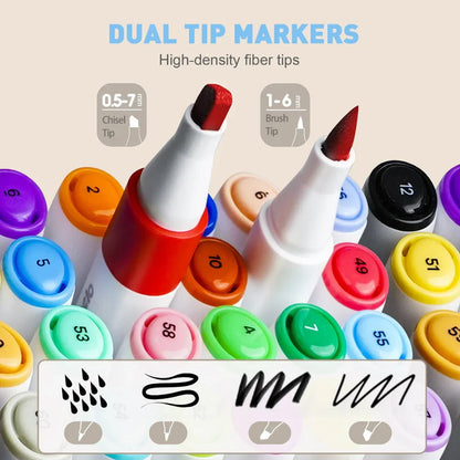 Jar Melo Washable Dual Tip Markers - Jaiman Toys