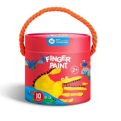 Jar Melo Washable Finger Paint Colors Set - Jaiman Toys