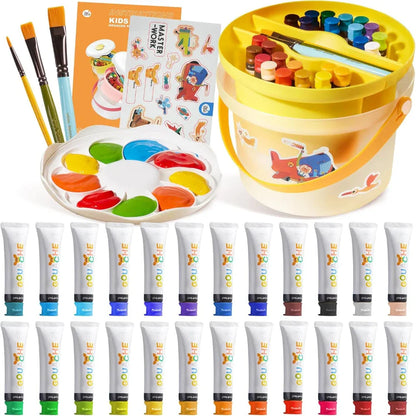 Jar Melo Washable Kids Paint Set - Gouache Paint - Jaiman Toys