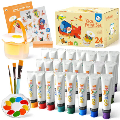 Jar Melo Washable Kids Paint Set - Gouache Paint - Jaiman Toys