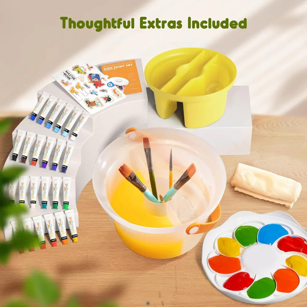 Jar Melo Washable Kids Paint Set - Gouache Paint - Jaiman Toys