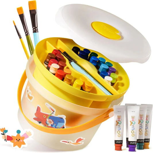 Jar Melo Washable Kids Paint Set - Gouache Paint - Jaiman Toys