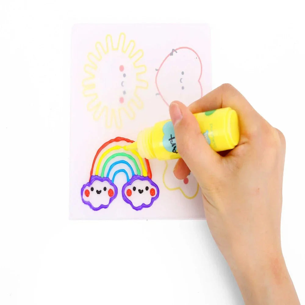 Jar Melo Window Cling Art Kits - Jaiman Toys