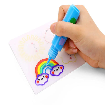 Jar Melo Window Cling Art Kits - Jaiman Toys