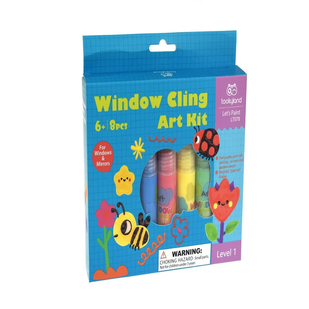 Jar Melo Window Cling Art Kits - Jaiman Toys