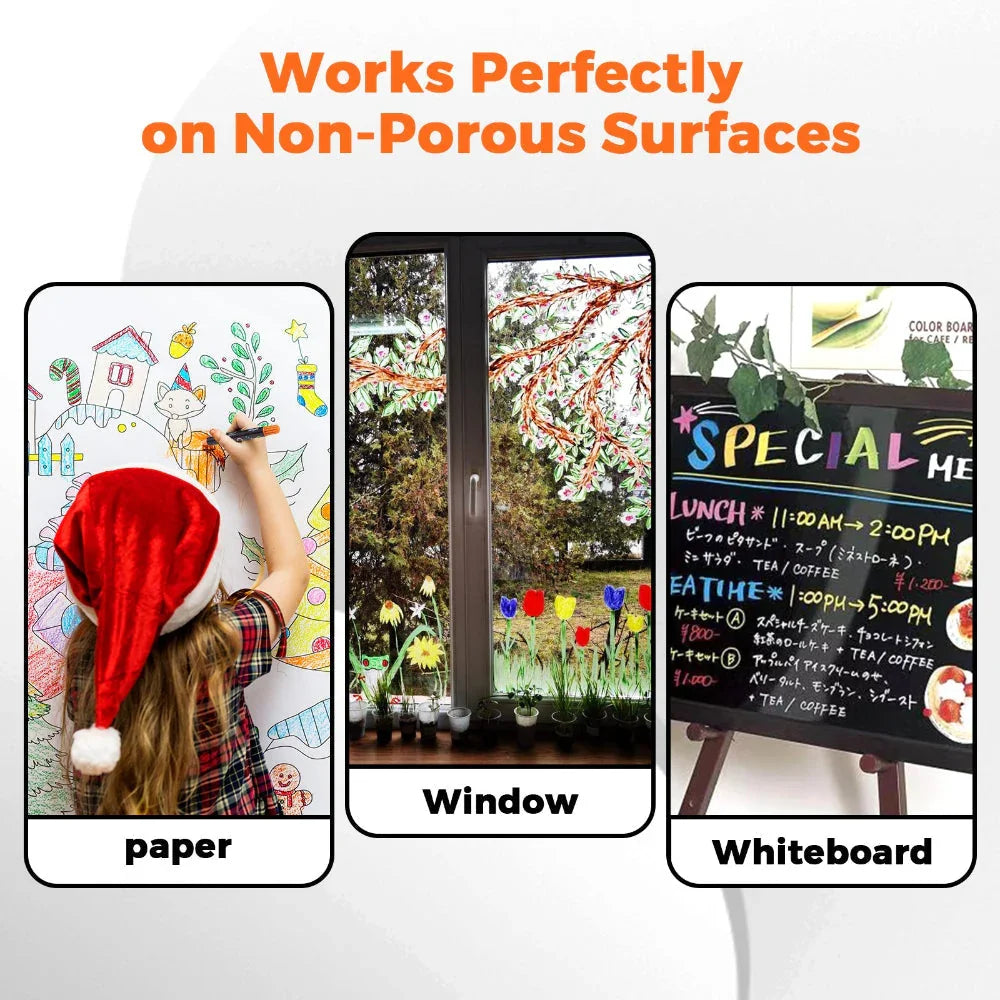 Jar Melo Window Crayons - Jaiman Toys