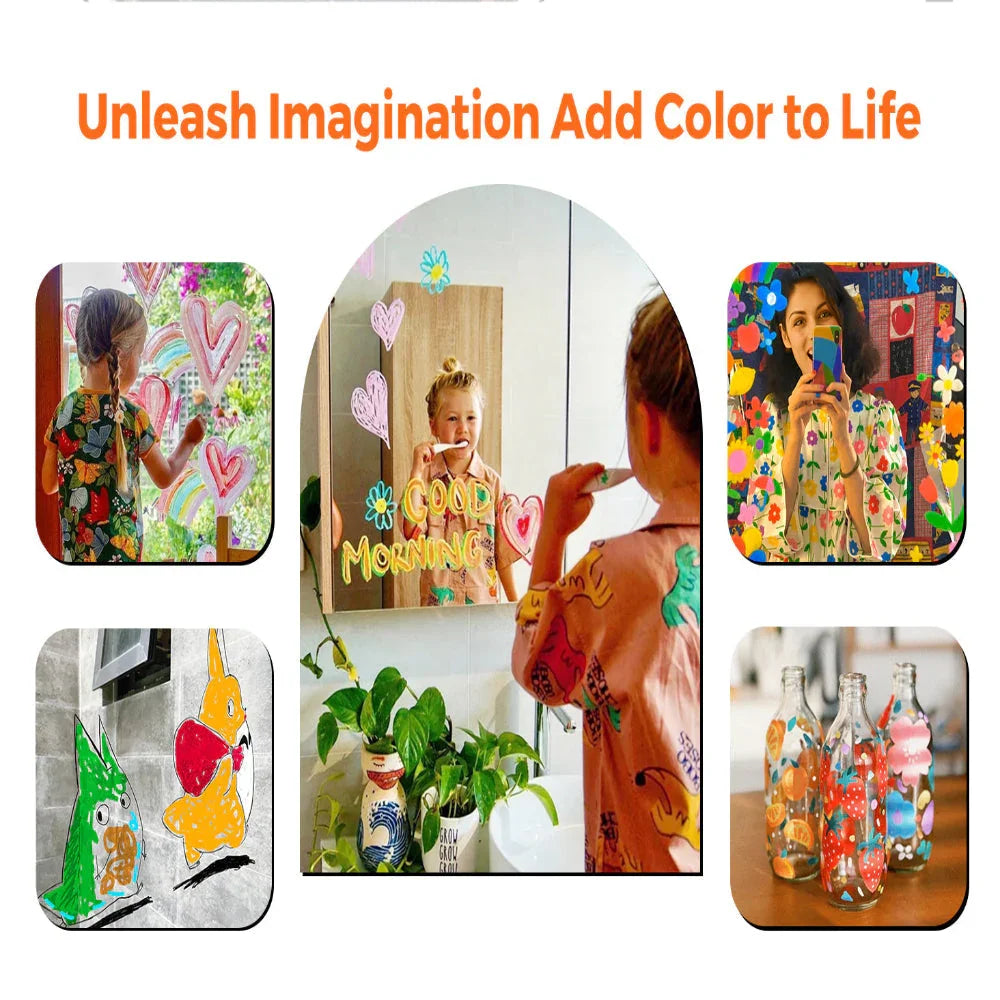 Jar Melo Window Crayons - Jaiman Toys