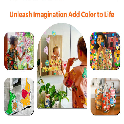 Jar Melo Window Crayons - Jaiman Toys