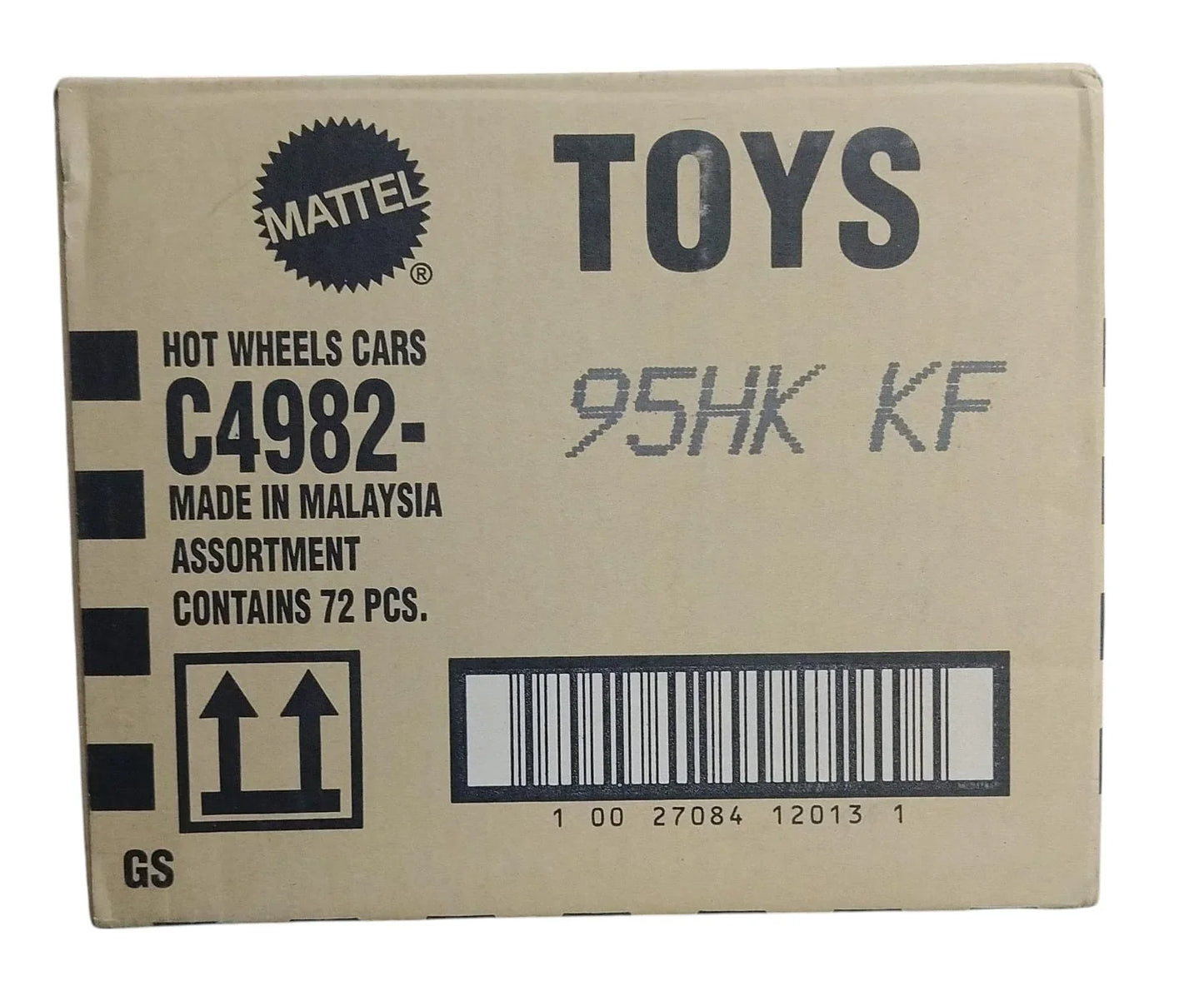 Hot Wheels 2025 Factory-Sealed Case K (95HK KF) – 72 Die-Cast Cars by Mattel (Brand New Box) - Jaiman Toys