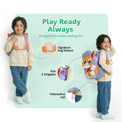 Filli & Me Artist Filli HugBag | 12.5L Kids Backpack for Kindergarten (4–5 Years) | Lightweight School & Travel Bag