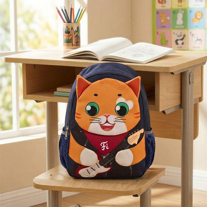 Filli & Me Rockstar Filli HugBag | 12.5L Kids Backpack for Kindergarten (4–5 Years) | Lightweight School & Travel Bag