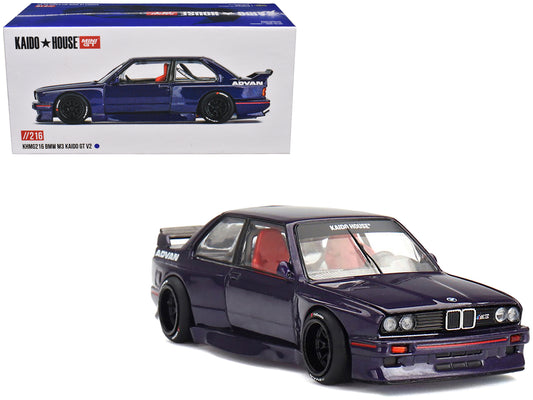 Kaido House x Mini GT BMW M3 Kaido GT V2 (KHMG216) 1:64 Die-Cast Model Car | Premium JDM Widebody Collectible