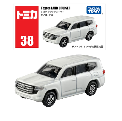 Tomica 38 Toyota LAND CRUISER- TAKARA TOMY -Diecast Scale Model Car - 1/66