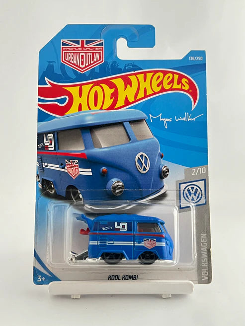 Hot Wheels 2019 Magnus Walker Urban Outlaw: Volkswagen Kool Kombi (Blue)