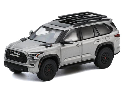 GCD Toyota Sequoia TRD Pro 1:64 Scale Diecast Model Car with Roof Rack | Silver Metallic & Purple Colour Variants