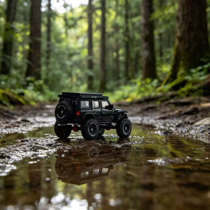 G.C.D 1:64 Jeep Wrangler LHD 2024 Diecast Model Car | Premium Off-Road Collectible | 2 Color Variants