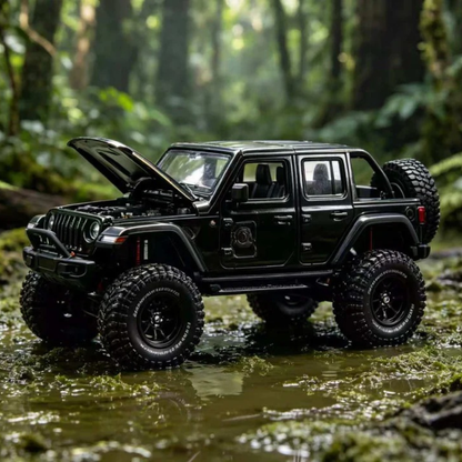 G.C.D 1:64 Jeep Wrangler LHD 2024 Diecast Model Car | Premium Off-Road Collectible | 2 Color Variants