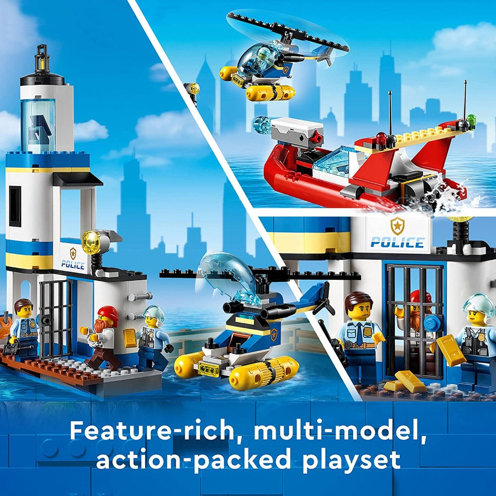 Lego City Seaside and Fire Mission 60308 - Jaiman Toys