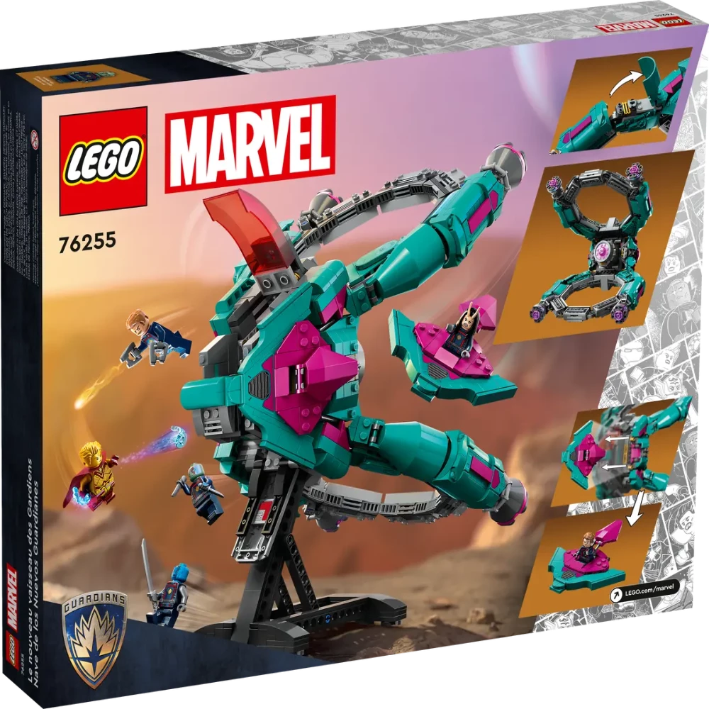 LEGO Marvel The New Guardians Ship 76255 Building Toy Set (1,108 Pieces) - Jaiman Toys