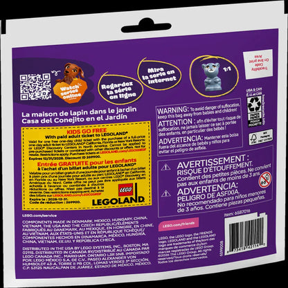 LEGO Friends 30722 Garden Bunny House Building Set – Mini Animal Playset Polybag (46 Pieces)