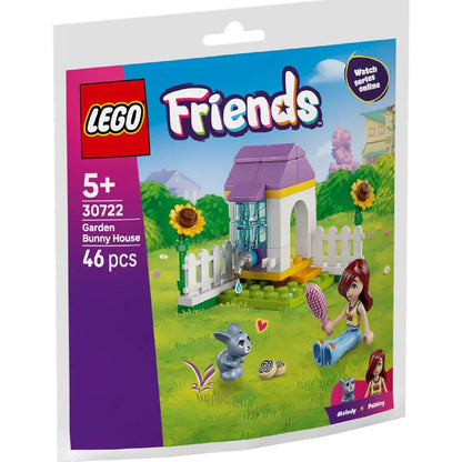 LEGO Friends 30722 Garden Bunny House Building Set – Mini Animal Playset Polybag (46 Pieces)