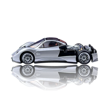 LMF Pagani Zonda C12s – Light Blue | 1:64 Diecast Supercar- 2 Variants