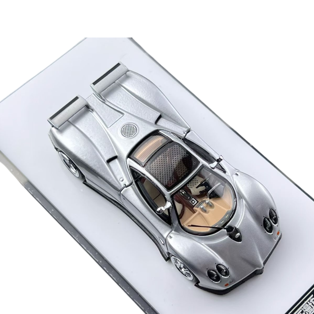 LMF Pagani Zonda C12s – Light Blue | 1:64 Diecast Supercar- 2 Variants