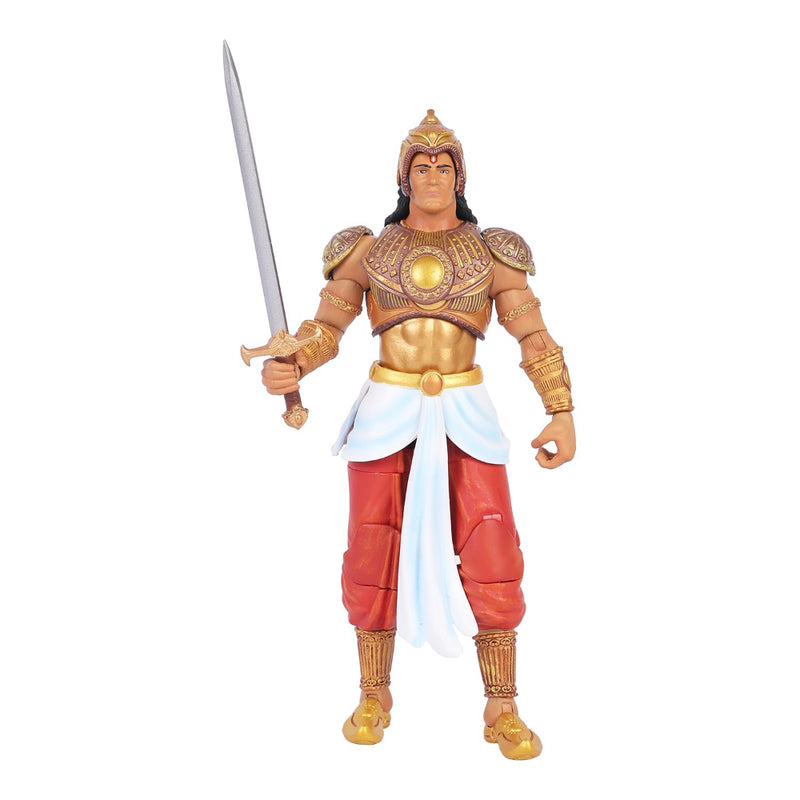 Legends of the Ramayan 1:12 Scale Prince Lakshmana Collector Action Figure with Bow, Arrow, Sword, Shield, Helmet & Interchangeable Hands