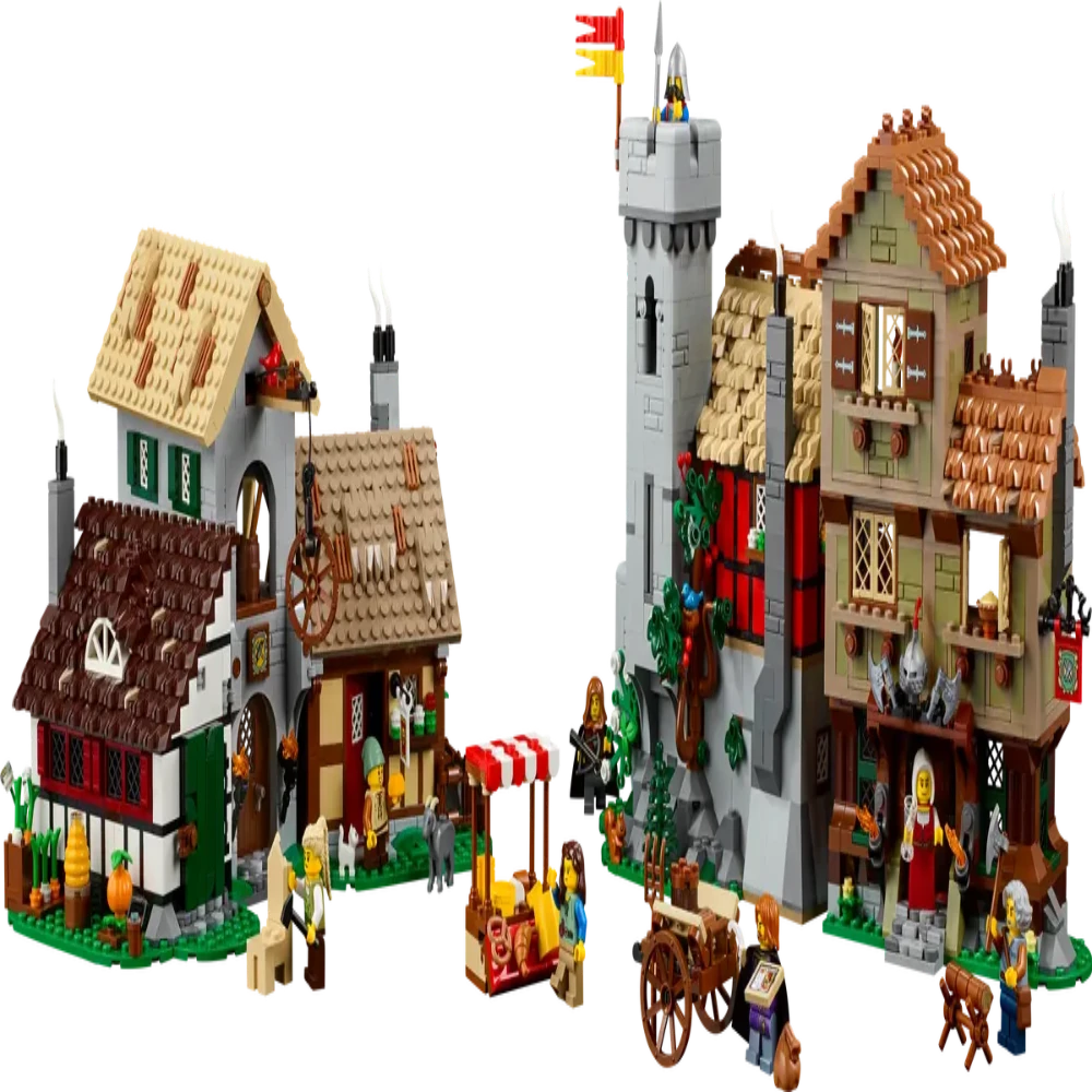Lego 10332 Icons of the Medieval Town Square 3304 Pieces - Jaiman Toys