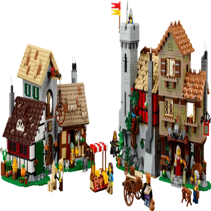 Lego 10332 Icons of the Medieval Town Square 3304 Pieces - Jaiman Toys