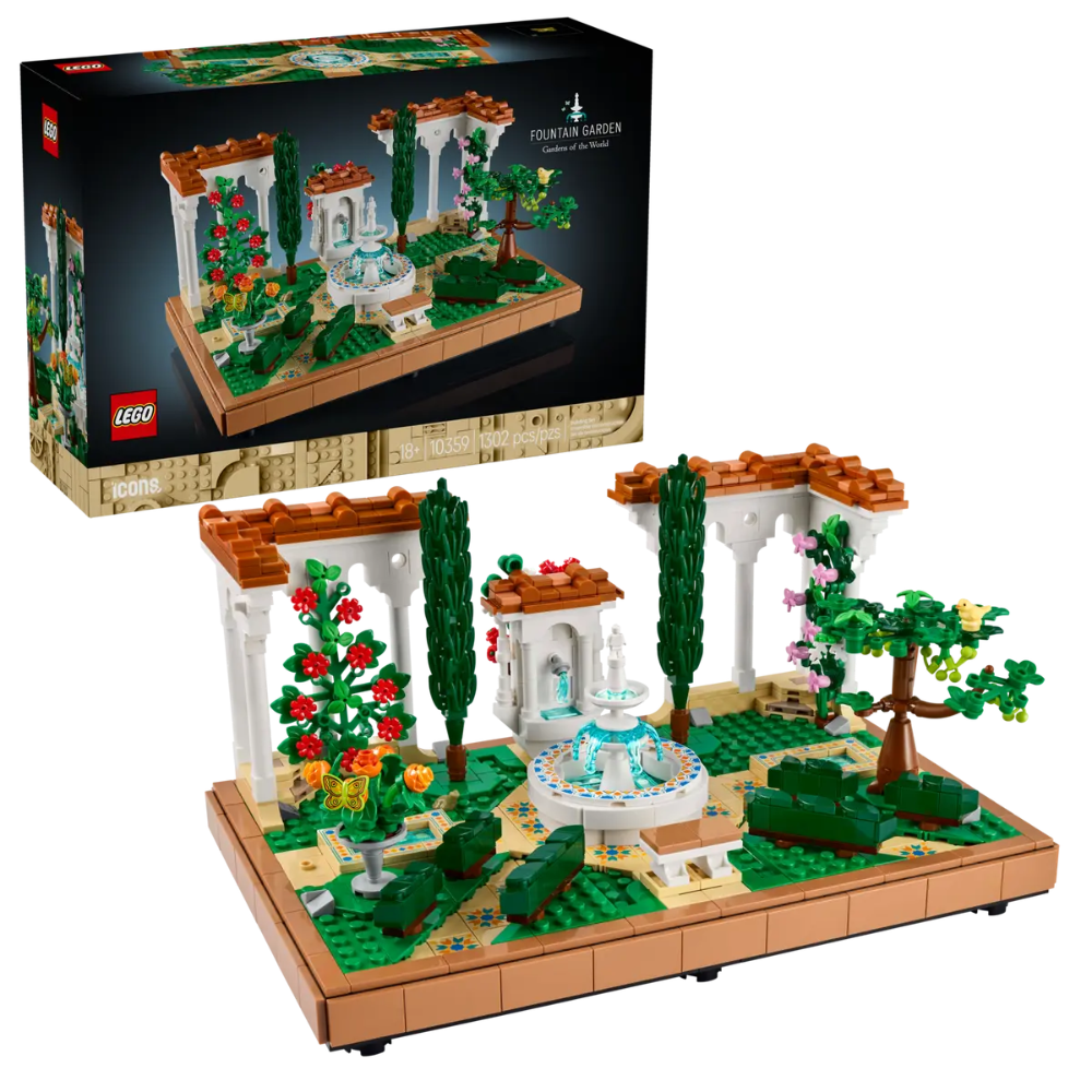 LEGO 10359 Icons Fountain Garden - Jaiman Toys