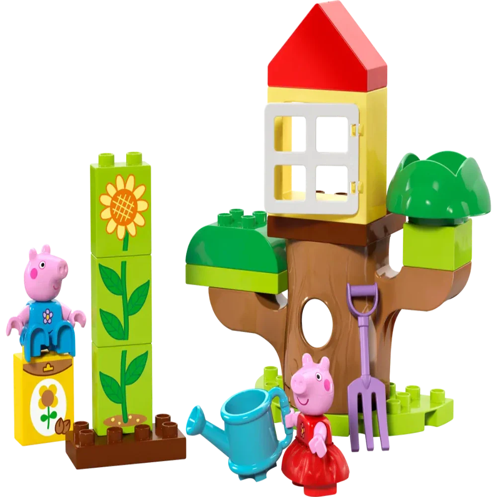 Lego 10431 Duplo Peppa Pig Garden And Tree House 20 Pieces