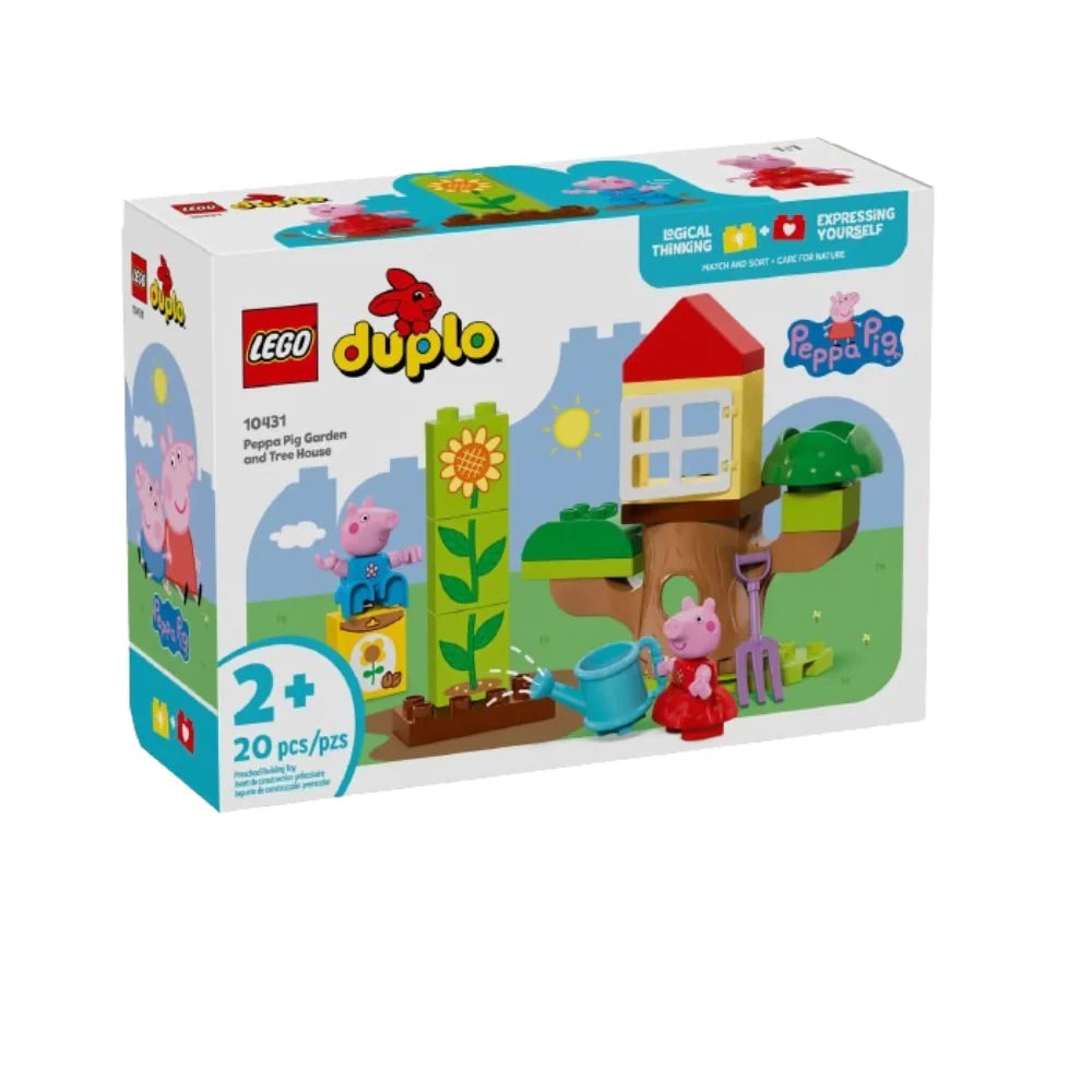 Lego 10431 Duplo Peppa Pig Garden And Tree House 20 Pieces