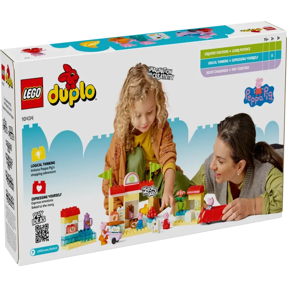 Lego 10434 Duplo Peppa Pig Supermarket 70 Pieces