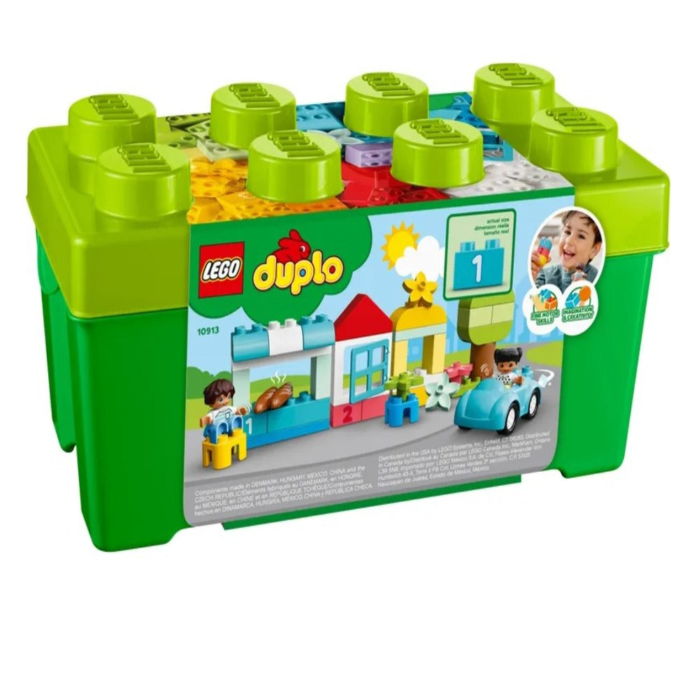 LEGO DUPLO 10913 Classic Brick Box  65-Piece Building Set for Toddlers (Ages 1.5+) - Jaiman Toys