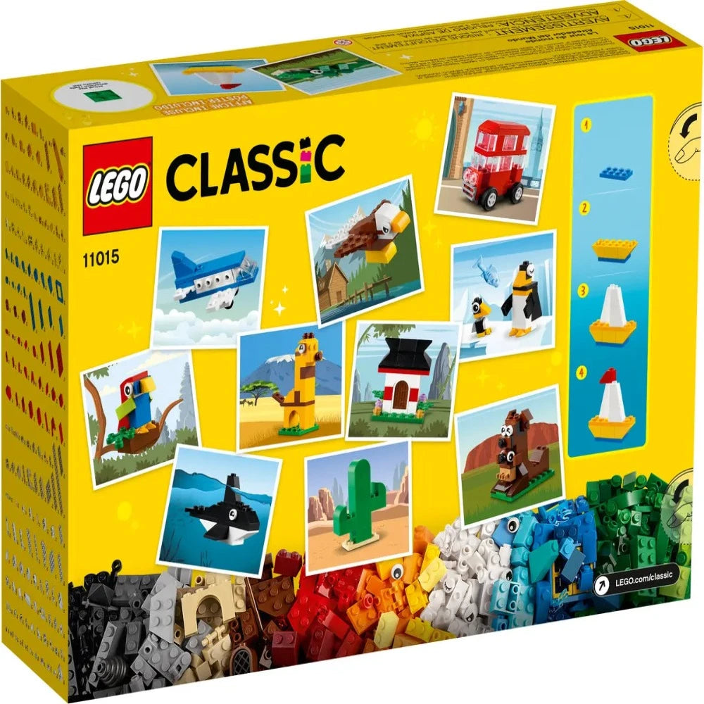 LEGO Classic Around The World 11015 Building Kit; (950 Pieces), Multi Color Age 4+ - Jaiman Toys